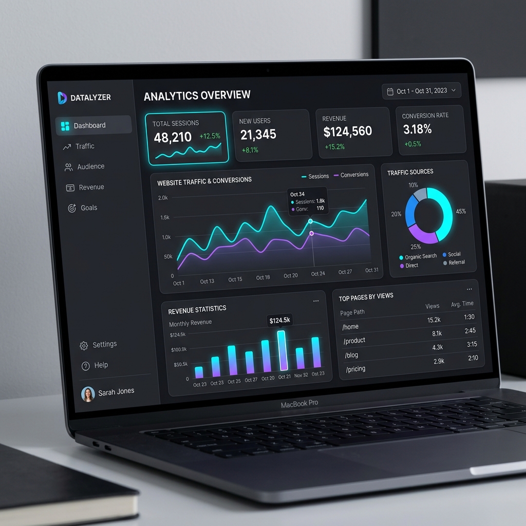 Statistics & Analytics Dashboard