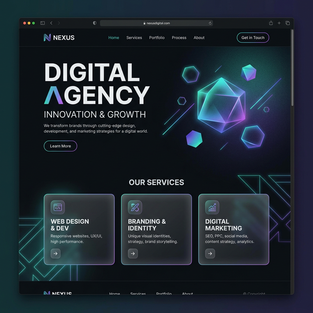 Digital Agency Website