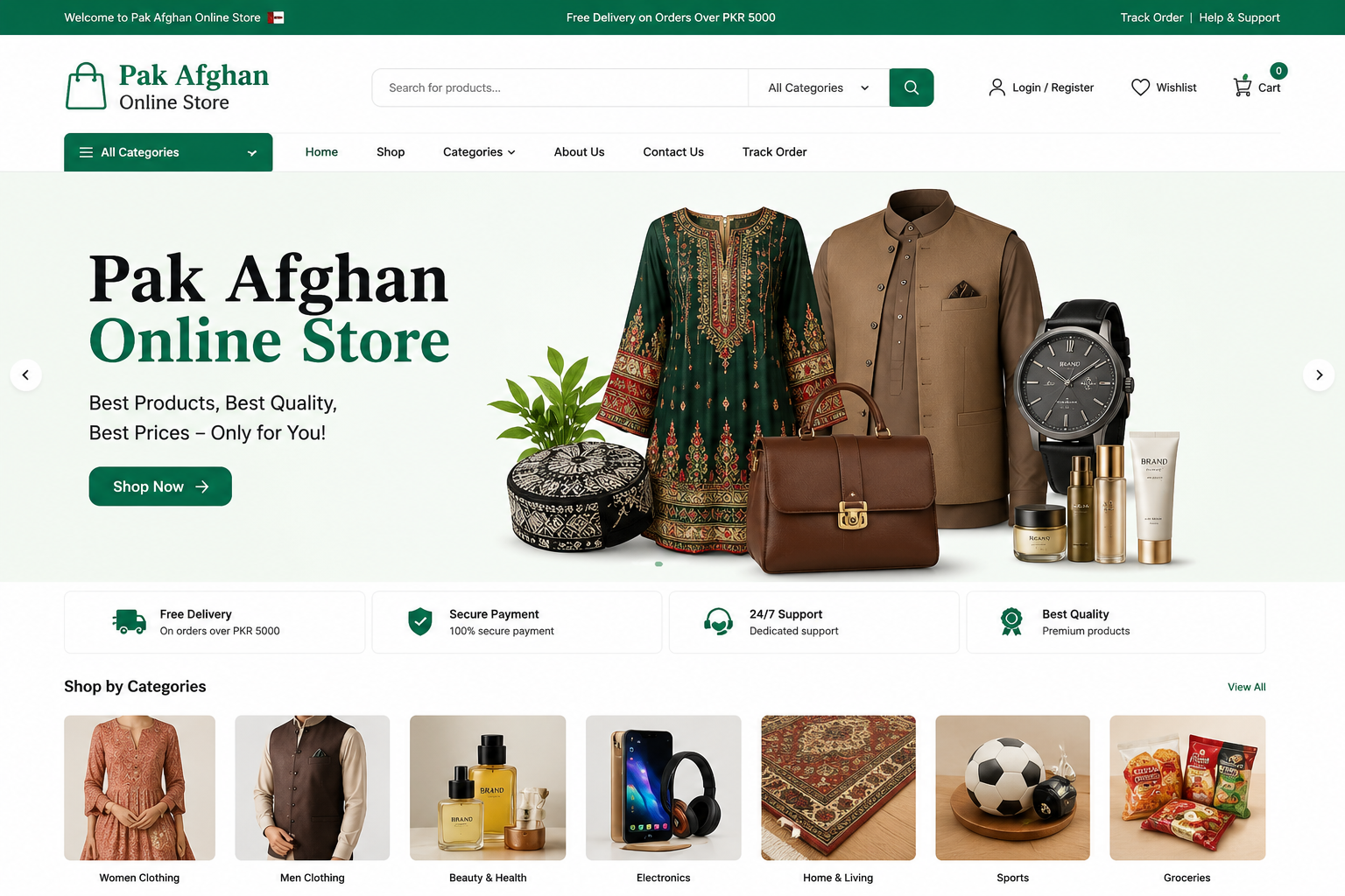 Pak Afghan Online Store